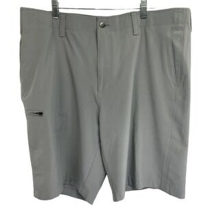 Callaway Mens Sz 38 Grey zip pocket Golf Shorts (I35) EUC